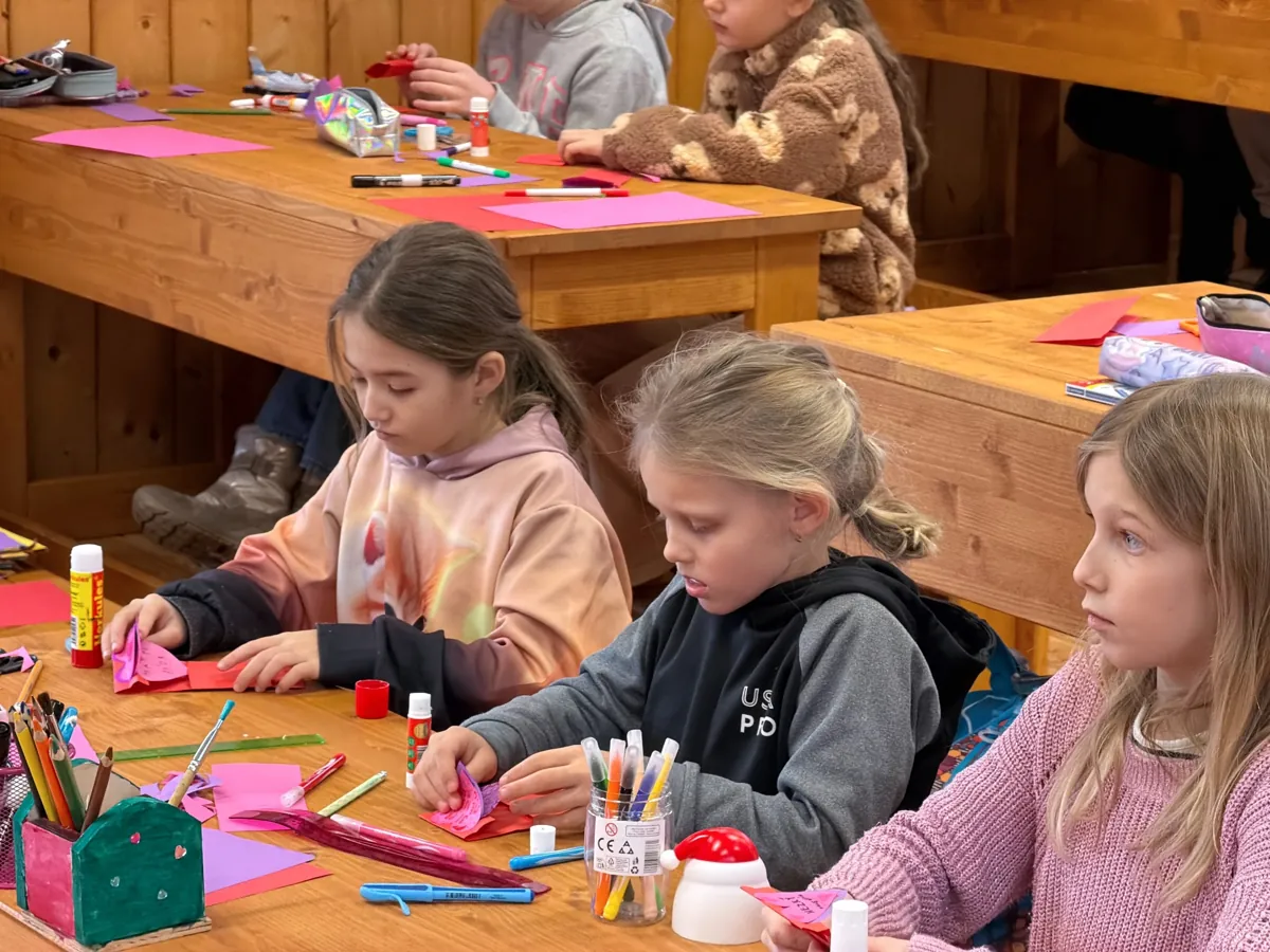 Projektová výuka dětí v učebně ARCHIMEDES