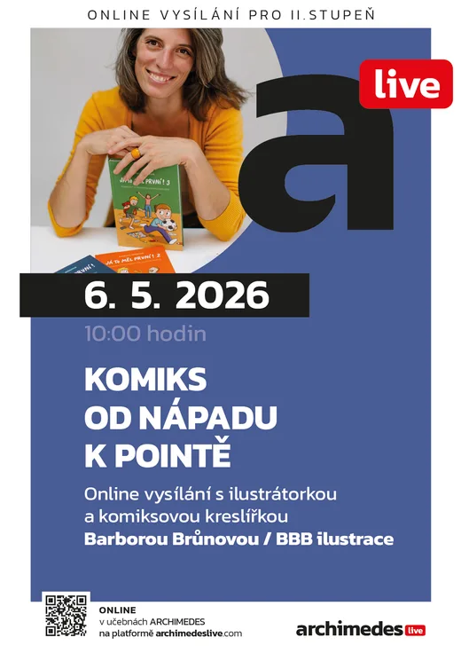 Komiks od nápadu k pointě s ilustrátorkou Barborou Brůnovou