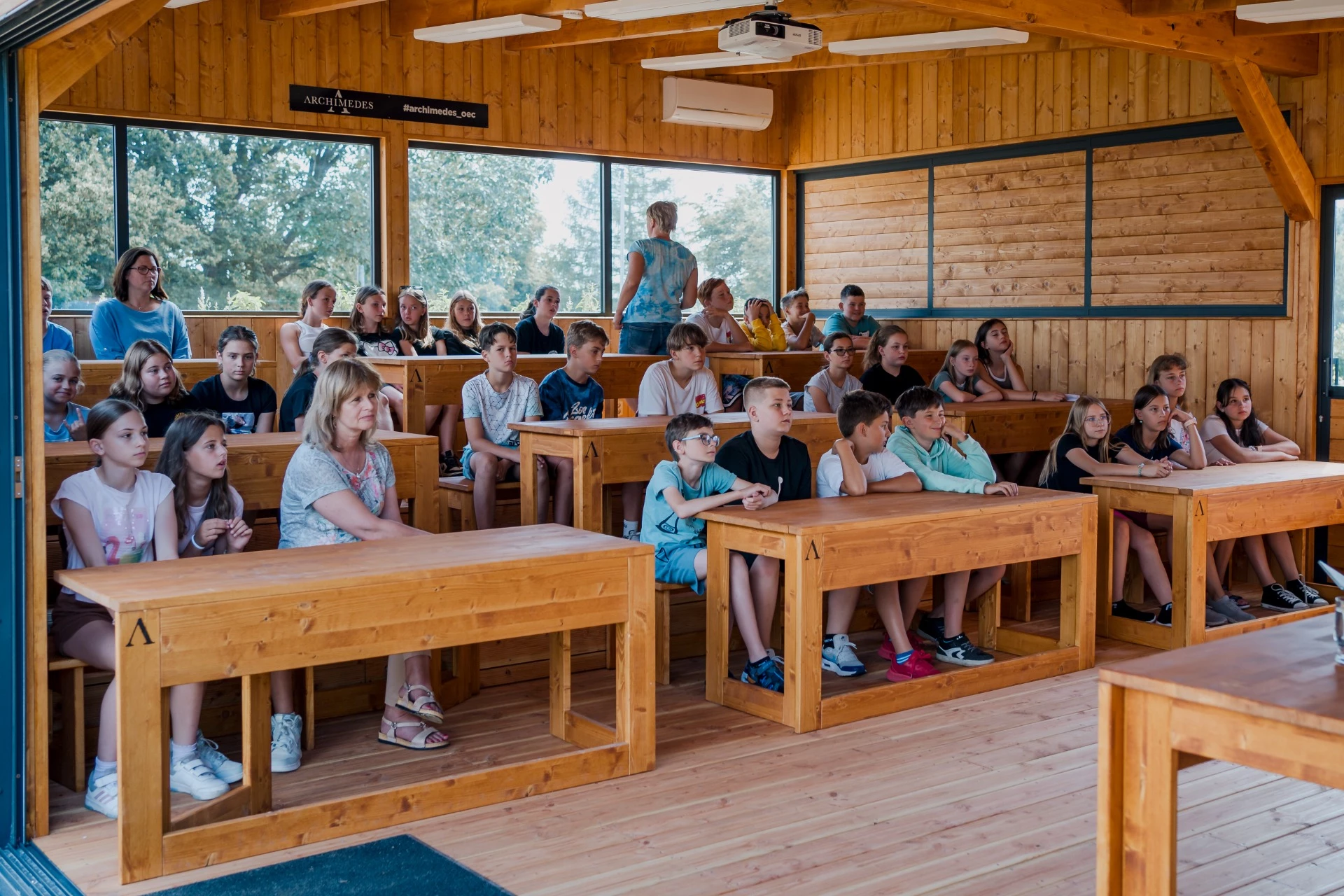 Výuka v učebně ARCHIMEDES®