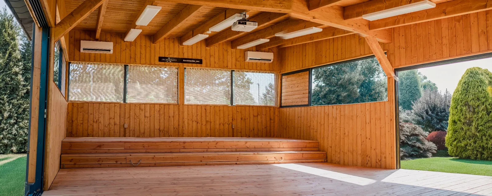 Venkovní učebna ARCHIMEDES® v krajině