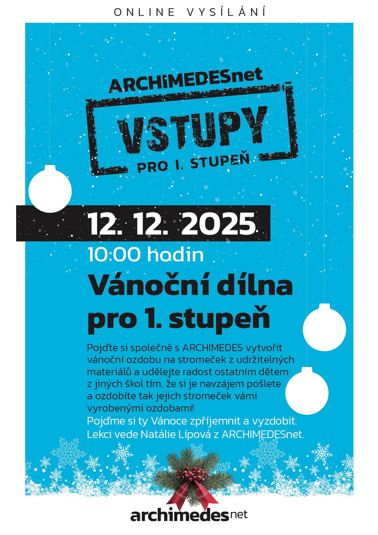 Plakát ARCHIMEDES Live 12