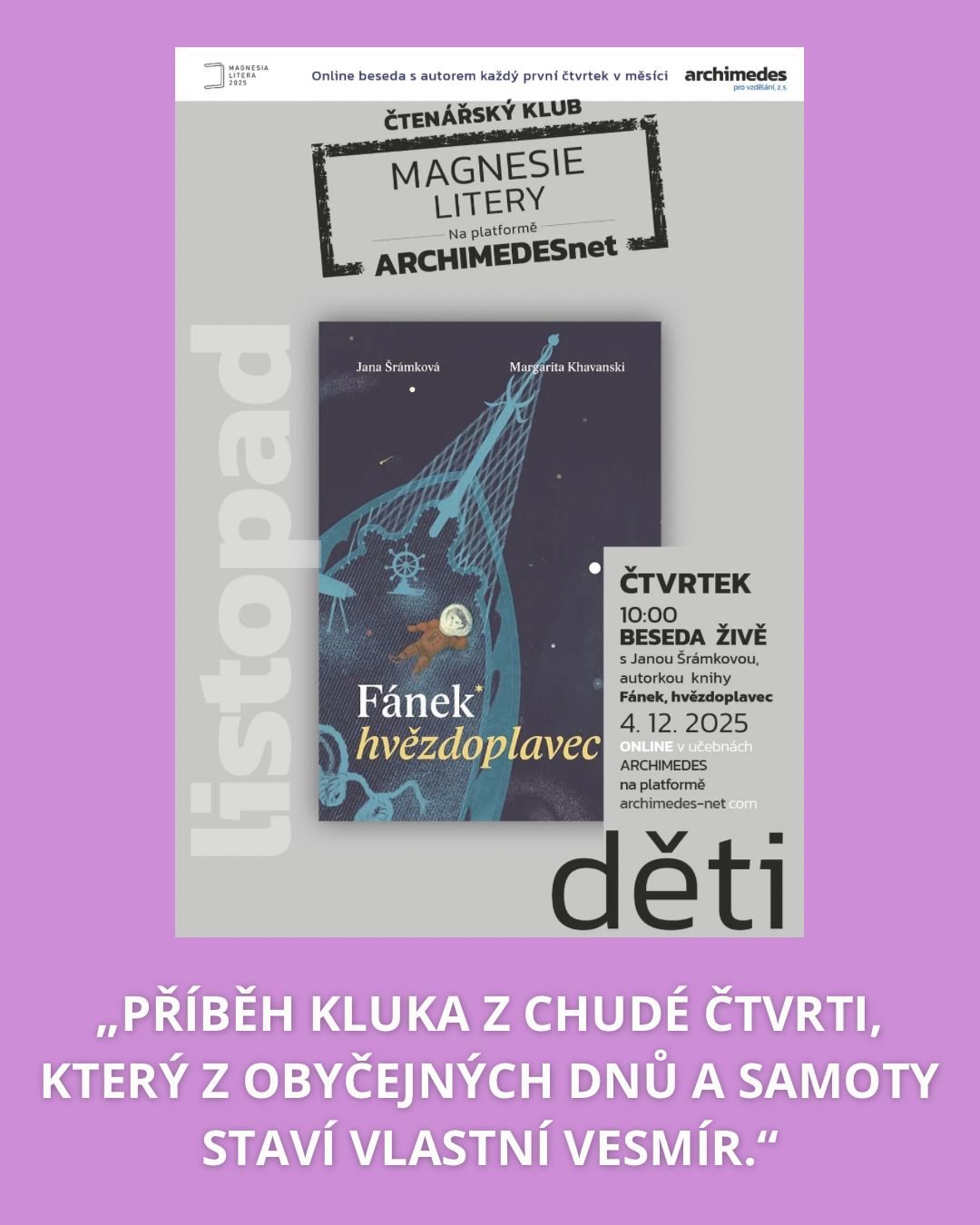 Plakát ARCHIMEDES Live 16