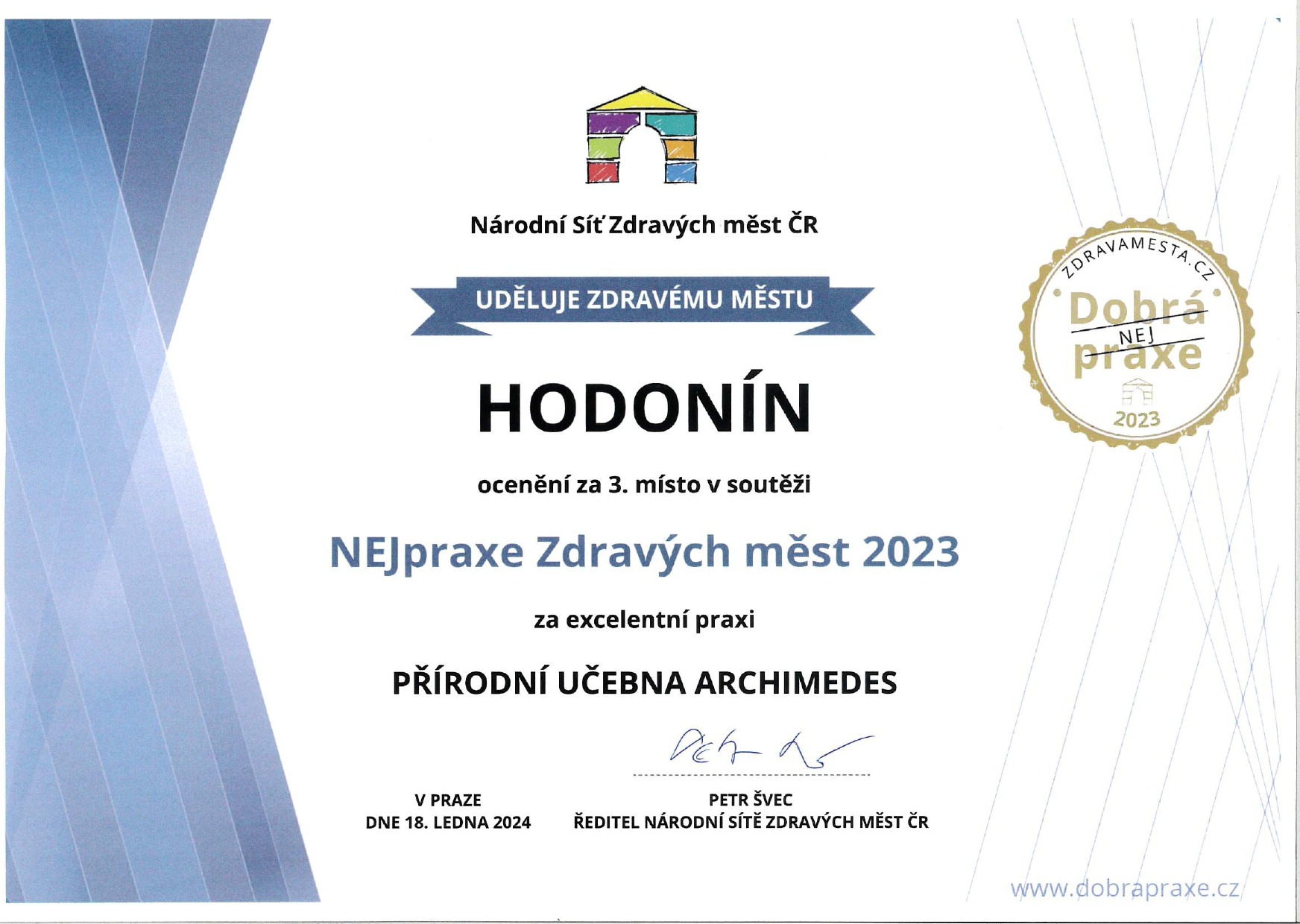 NEJpraxe Zdravých měst 2023